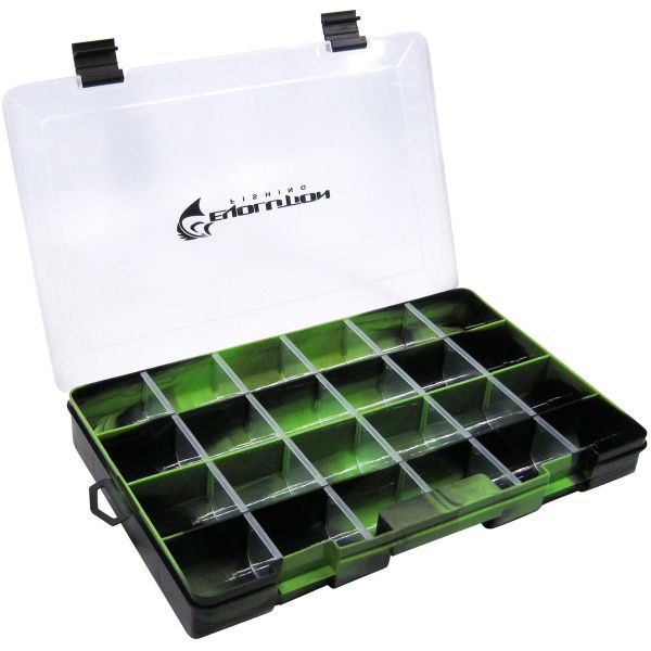 Evolution Outdoor Drift Series 3700 Colored Tackle Tray - Green