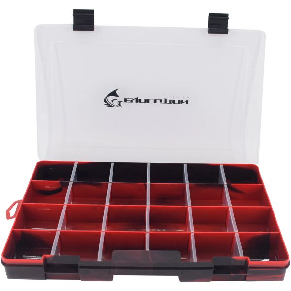 Evolution Outdoor Drift Series 3700 Colored Tackle Tray - Red