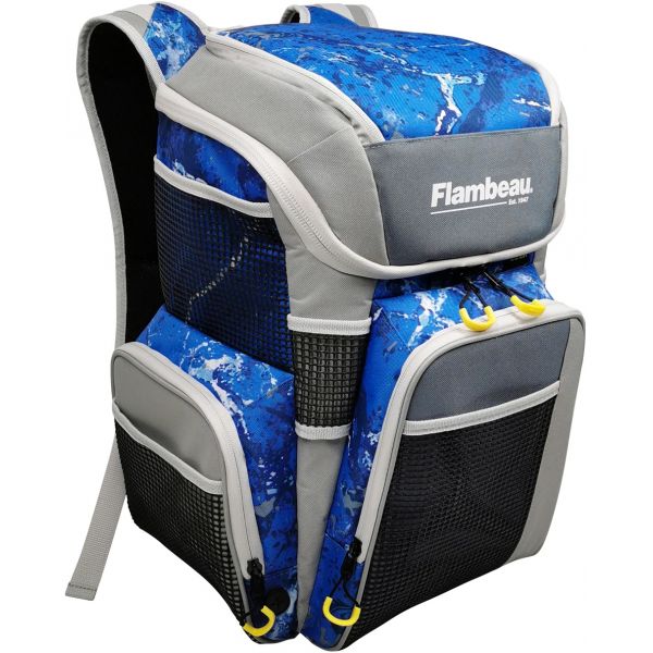 Evolution Outdoor 5007 Flambeau Pro-Angler Backpack - Kinetic Blue