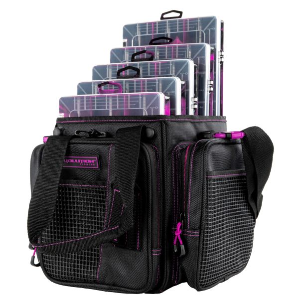 Evolution Outdoor Drift Series Vertical 3600 Tackle Bag - Purple