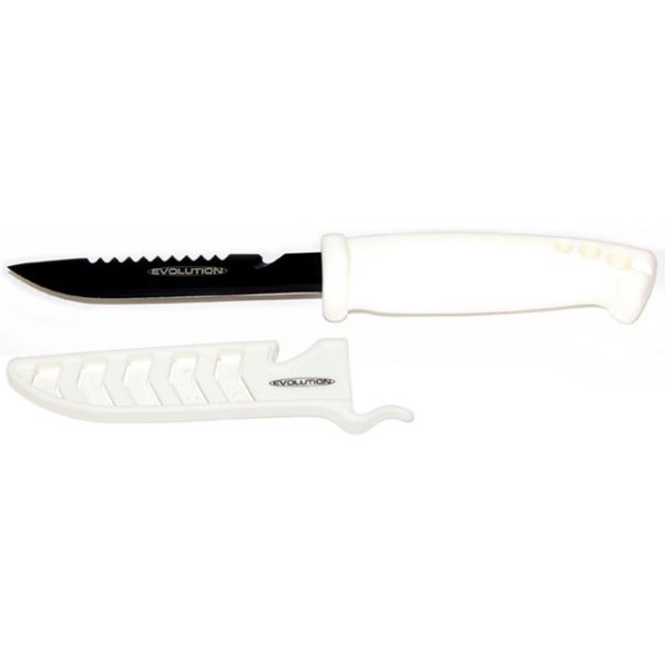 Evolution EV-BK4-WHT 4'' Bait Knife