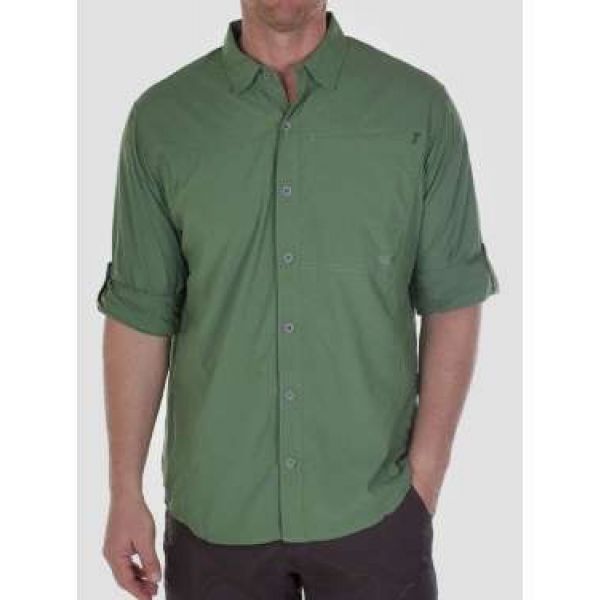 Exofficio 1001-1281 S11 1000 Men's Dryfly Flex L/S Shirt - Medium