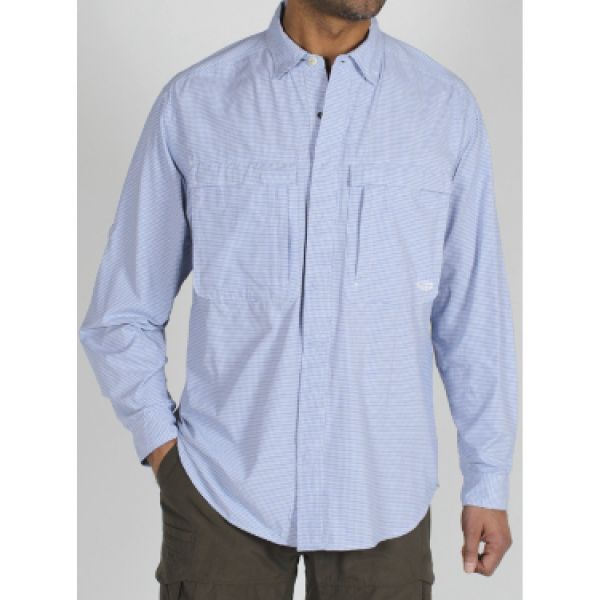 Exofficio 1101-5126 F11 3635 Men's Bugsaway Halo Check Shirt