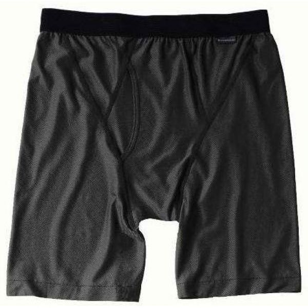 ExOfficio Men's Boxer Briefs Black - Size Medium