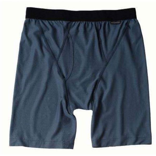 ExOfficio Men's Boxer Briefs Charcoal - Size Small