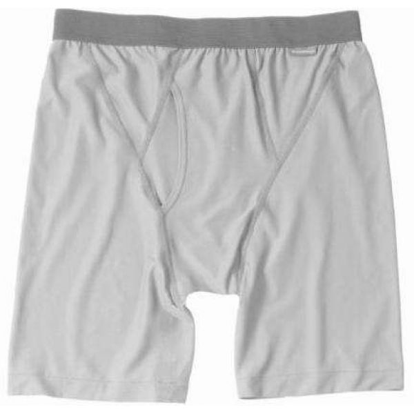 ExOfficio Men's Boxer Briefs White - Size Medium