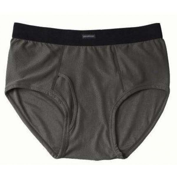 ExOfficio Men's Briefs Charcoal - Medium