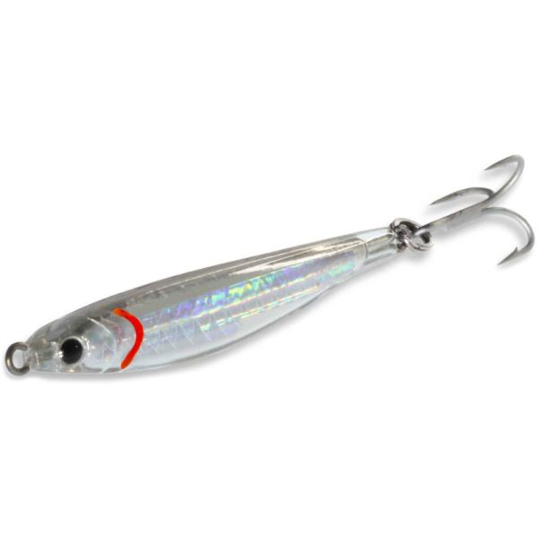 Fat Cow Fat Minnow Epoxy Resin Jig - 1.5oz - Chrome