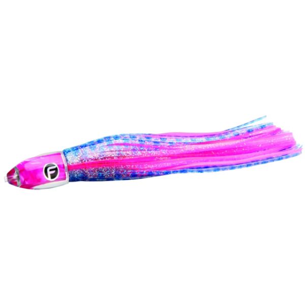 Fathom Offshore Calico Jack Slant Med Lure - Angel Wing Hot Pink Shell