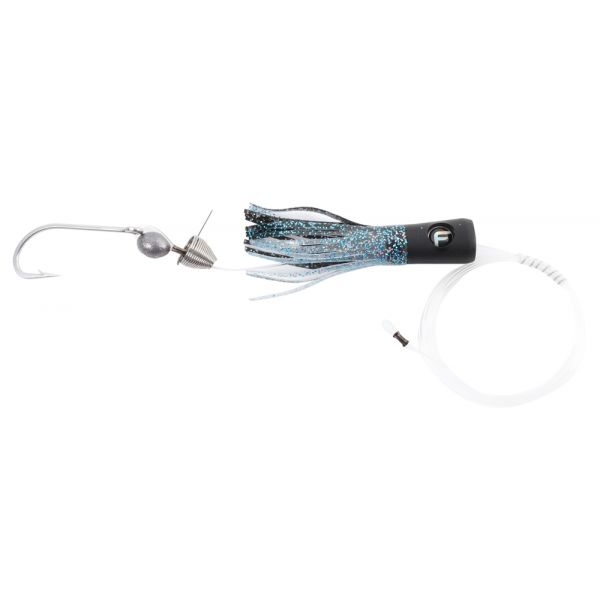 Fathom Offshore Mini Chugger PR Soft Head Trolling Lure - Black