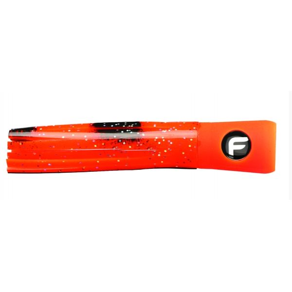 Fathom Offshore MSC-8 Mini Chugger Soft Head Trolling Lure - Orange