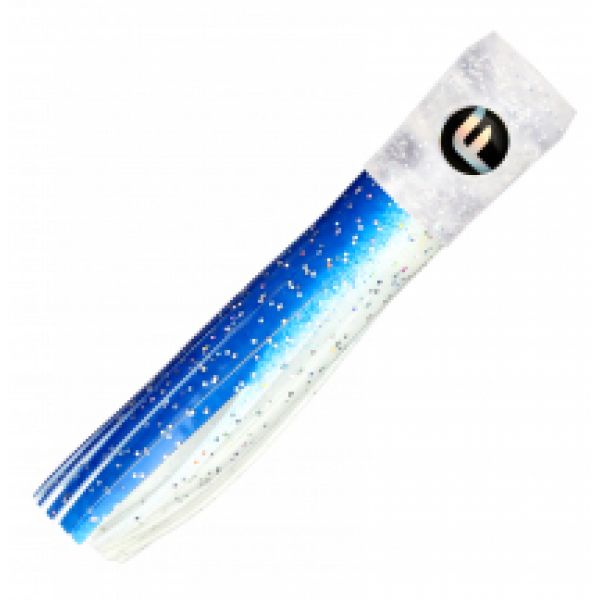 Fathom Offshore Mini Soft Head Glitter Chugger - Blue/White