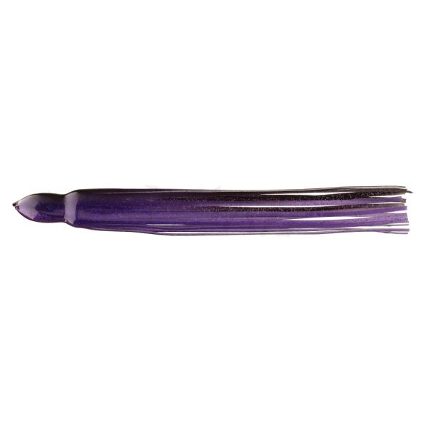 Fathom Offshore OC22 Trolling Lure Skirt - Black and Purple over Holo