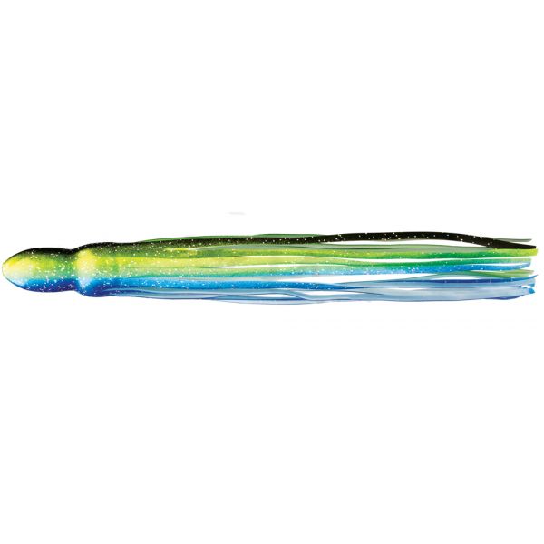 Fathom Offshore OC22 Trolling Lure Skirt - Black to Chartreuse to Blu