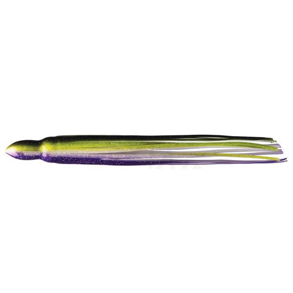 Fathom Offshore OC22 Trolling Lure Skirt - Black/Chartreuse/Purple