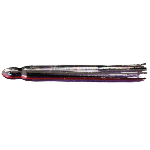 Fathom Offshore OC22 Trolling Lure Skirt - Black to Purple/Red Vein