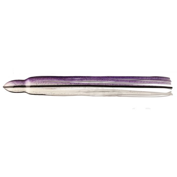 Fathom Offshore OC22 Trolling Lure Skirt - Black to Purple to Pearl