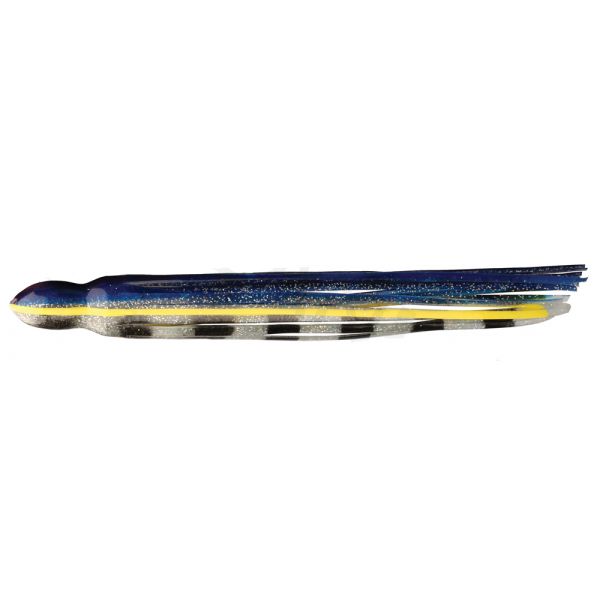 Fathom Offshore OC22 Trolling Lure Skirt - Blue/Clear/Black Bars/Yell