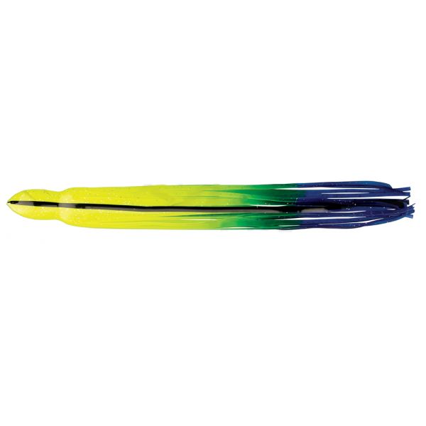 Fathom Offshore OC22 Trolling Lure Skirt - Chartreuse to Green to Blu