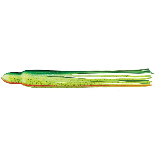 Fathom Offshore OC22 Trolling Lure Skirt - Green and Yellow/Orange