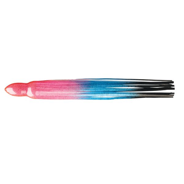 Fathom Offshore OC22 Trolling Lure Skirt - Pink to Blue Flake to Blck