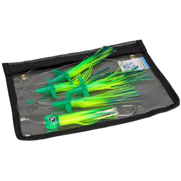 Fathom Offshore Pre-Rigged Bird Head Chain - Green