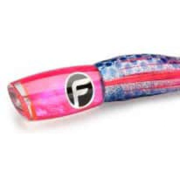 Fathom Offshore TL07LG Calico Jack Slant Large Lure Hot Pink