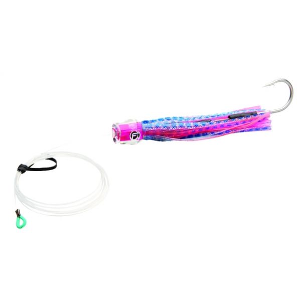 Fathom Offshore TL15SM-03PR MO Head Chugger Small Rigged Trolling Lure