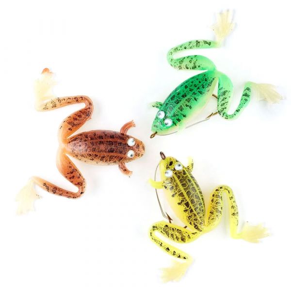 Felmlee Lures 3 Color Frogs - Large