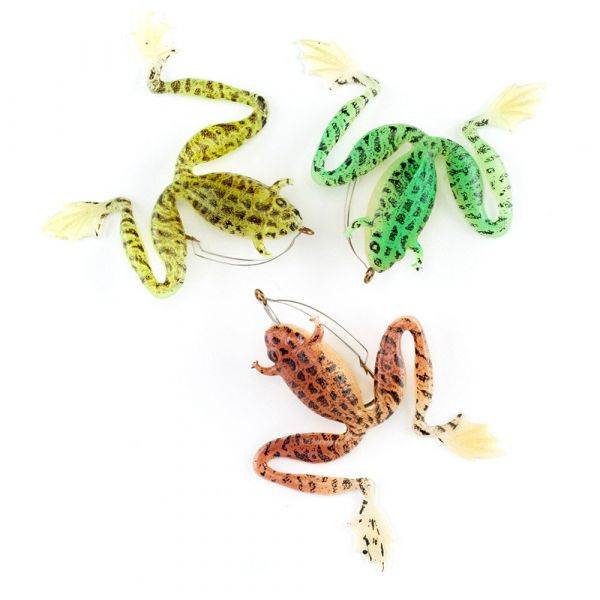 Felmlee Lures 3 Color Frogs - Medium