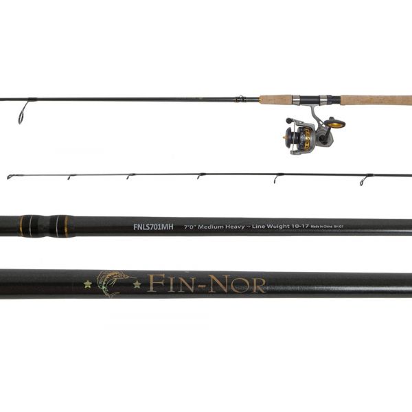 Fin-Nor Lethal LT40701MH Spinning Combo - 7 ft.