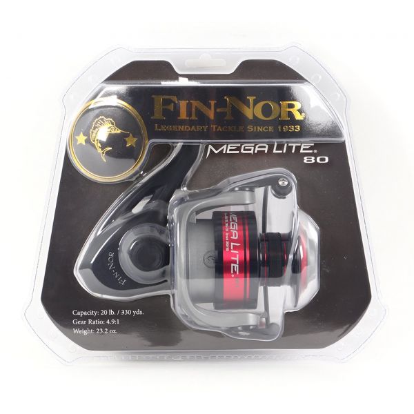 Fin-Nor MLS80 Mega Lite Spinning Reel - Clam Pack