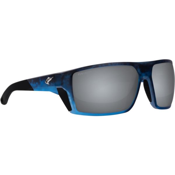 Fin-Nor North Drop Sunglasses - Keys Camo Frame/Silver Mirror Glass