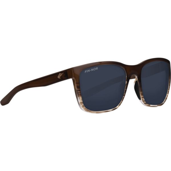 Fin-Nor Tilloo Sunglasses - Maple/Stripe Fade Frame/Grey Base Poly