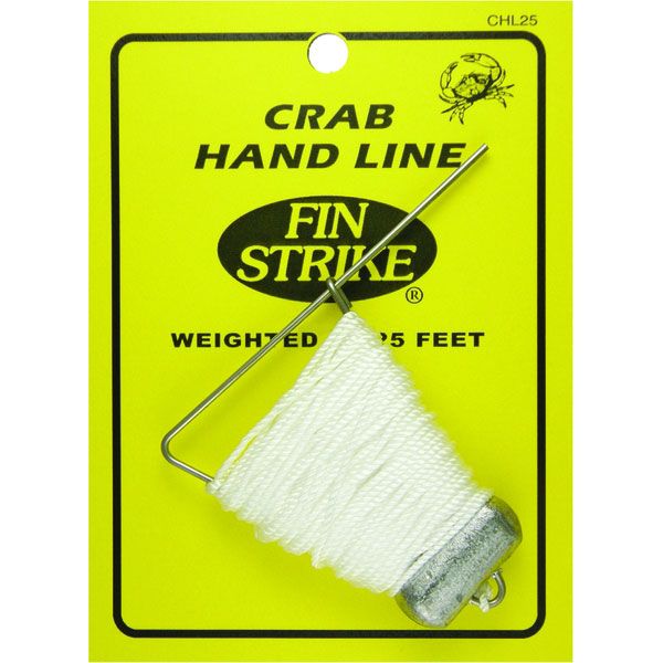 Fin Strike Weighted Crab Hand Throw Line - 25 ft.