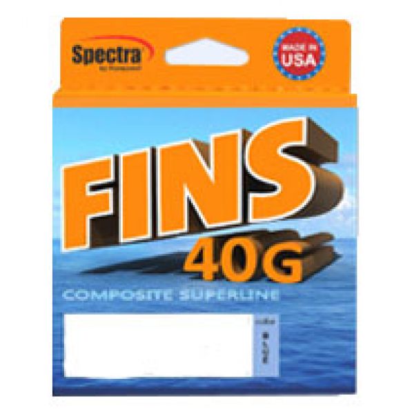 FINS 40G Composite Superline Braided Fishing Lines - 1500yds