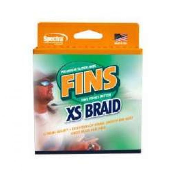 FINS Extra Smooth Braided Line 300yds Dark Green 20lb