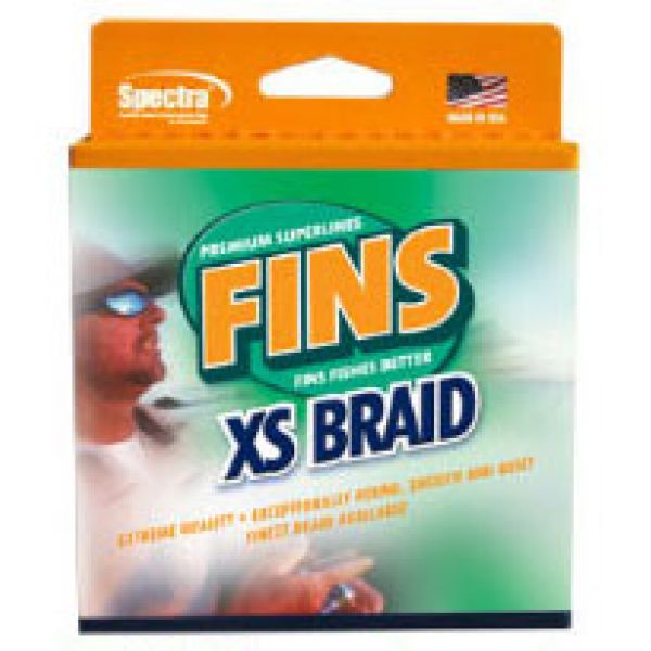 FINS Extra Smooth Braided Line 60lb 300yds Dark Green FNS60XS-300G