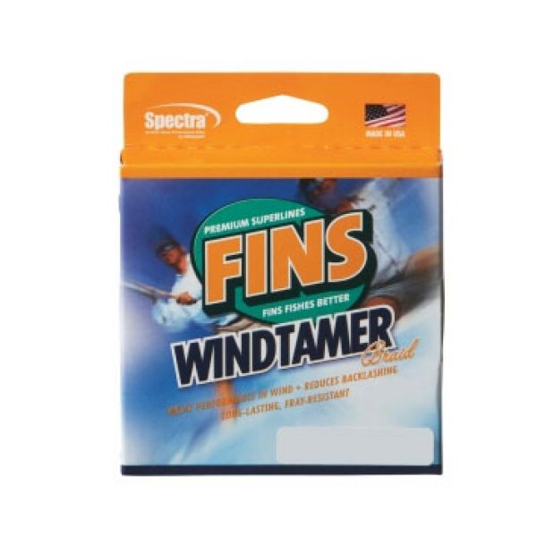 FINS FNS30WTB-1500G Windtamer Braided Fishing Line