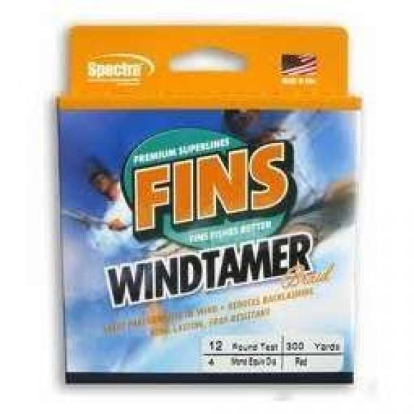 FINS Windtamer Braided Fishing Line 15lb