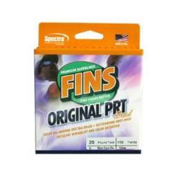 FINS Original PRT Braided Fishing Line 300yds Green 10lb