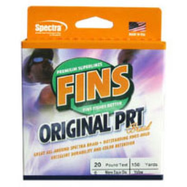 FINS Original PRT Braided Fishing Line 60lb 300yds Green FNS60PRT-300G