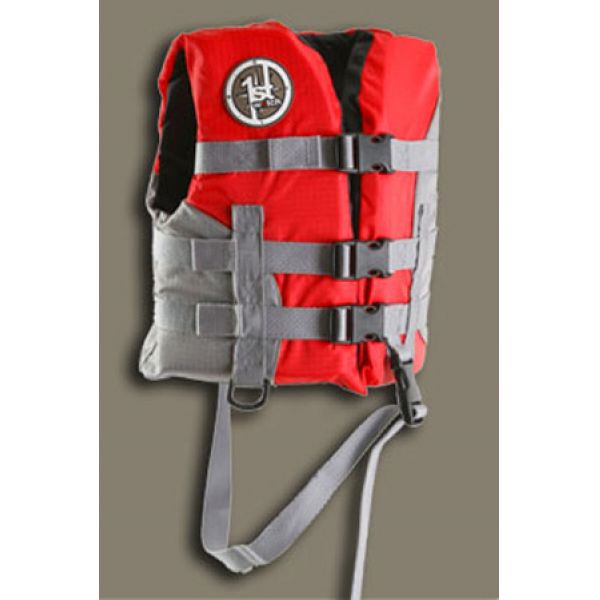 First Watch AV-50 Skipper Child Vest Red/Grey