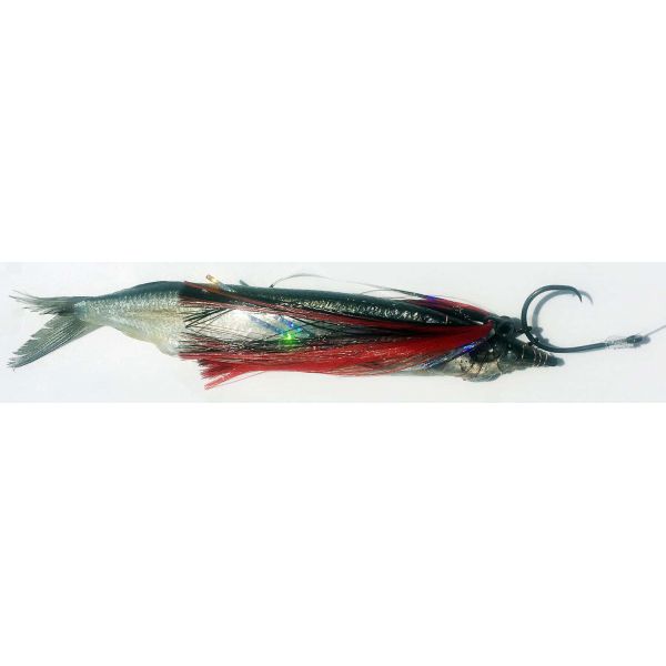 Fish DownSea 6in Party Skirt Lures Black and Red