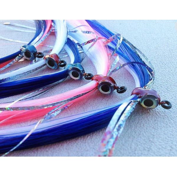 Fish DownSea Party Skirt Lures - Light Sampler