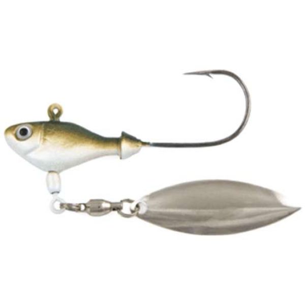 Fish Head Spin Underspin - 1/8 oz. - Arkansas Shiner