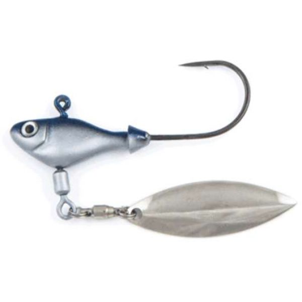 Fish Head Spin Underspin - 3/4 oz. - Aurora Blue Fish Head Spin Underspin - 3/4 oz. - Aurora Blue