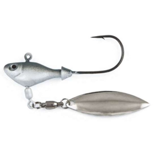 Fish Head Spin Underspin - 3/4 oz. - Green Albino Fish Head Spin Underspin - 3/4 oz. - Green Albino