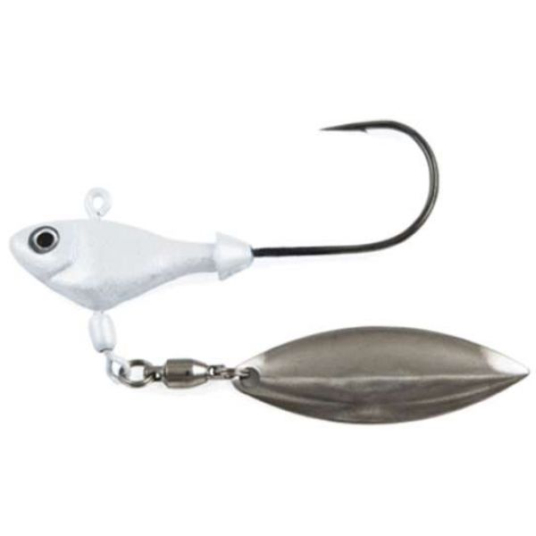 Fish Head Spin Underspin - 1/4 oz. - Pearl White