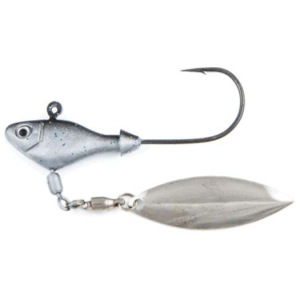 Fish Head Spin Underspin - 1/8 oz. - Smokin' Shad